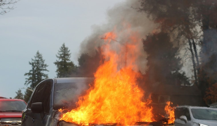 One Dead After Car Crashes into Phoenix Business and Ignites Blaze