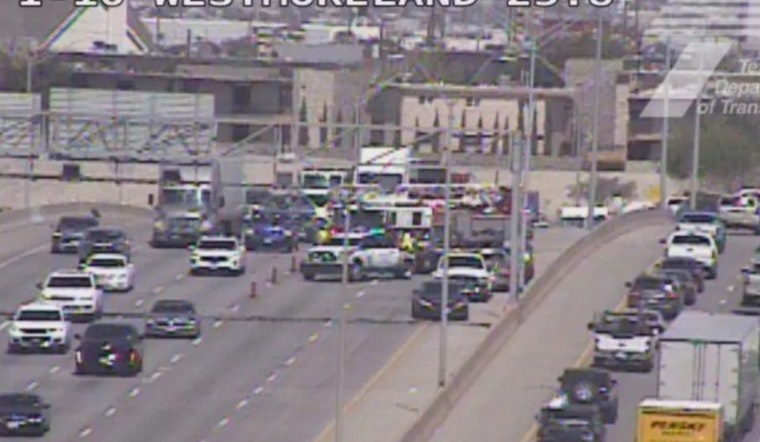 One Seriously Injured in Rollover Crash on I-10 at Geronimo, El Paso Traffic Disrupted