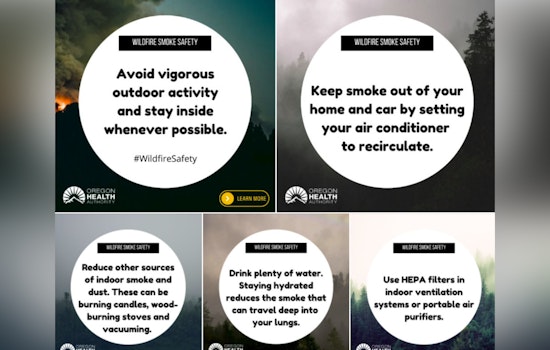 Oregon Health Authority Urges Vulnerable Groups to Prepare for Wildfire Smoke Impacts