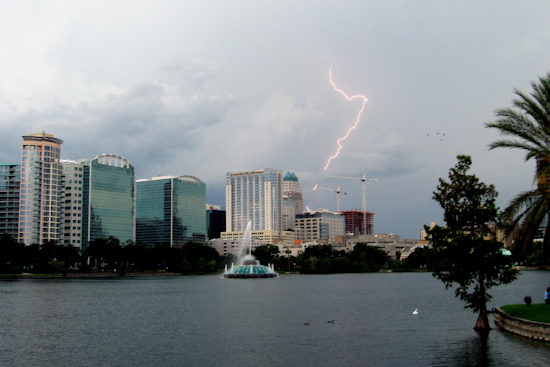 Orlando's July 4th Festivities Dampened by Storms, Tropical Depression Looms Near Jacksonville