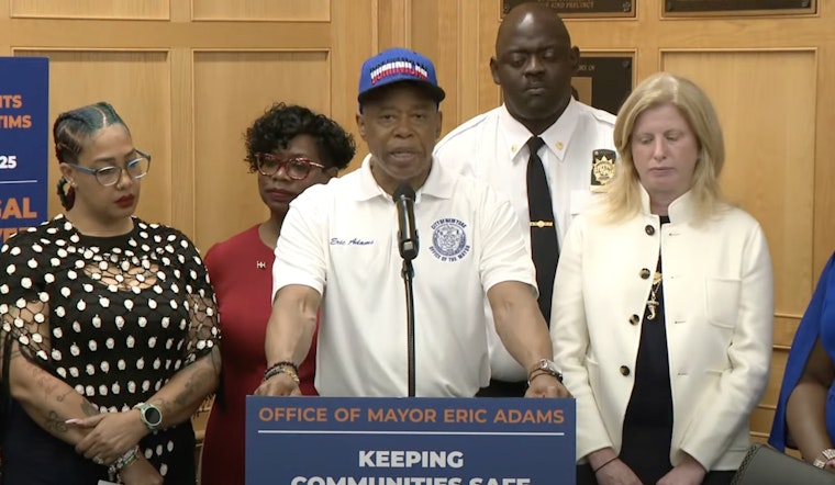 Over 3,000 Illegal Firearms Seized in NYC as Shootings and Homicides Drop Under Mayor Adams' Watch