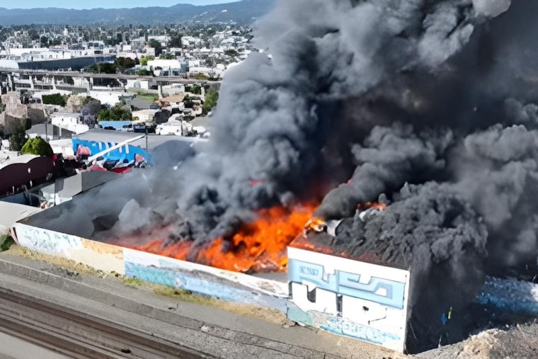 Over 75 Firefighters Battled Multi-Alarm Warehouse Fire in Oakland, Mayor Praises Quick Response