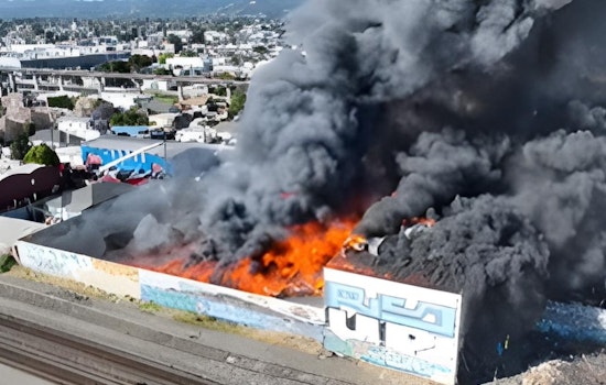 Over 75 Firefighters Battled Multi-Alarm Warehouse Fire in Oakland, Mayor Praises Quick Response