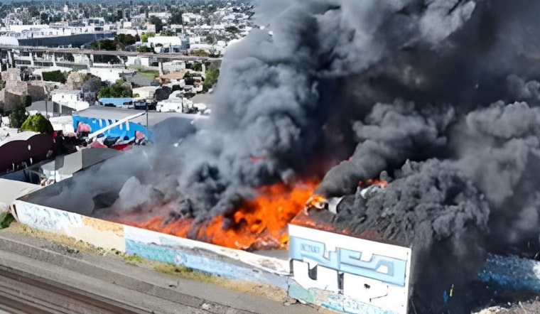 Over 75 Firefighters Battled Multi-Alarm Warehouse Fire in Oakland, Mayor Praises Quick Response