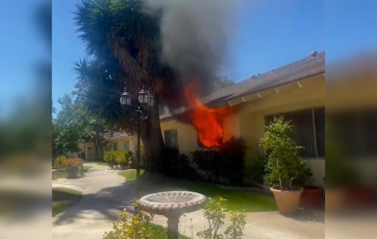 Over a Dozen Displaced Following Apartment Fire in Santa Ana, No Injuries Reported