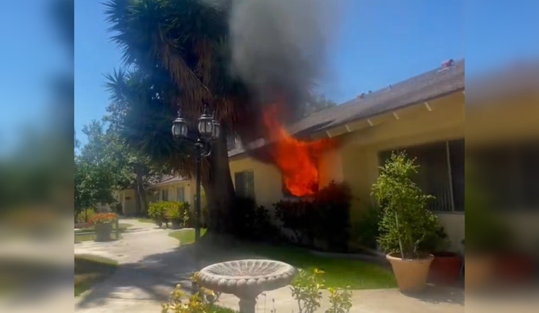 Over a Dozen Displaced Following Apartment Fire in Santa Ana, No Injuries Reported