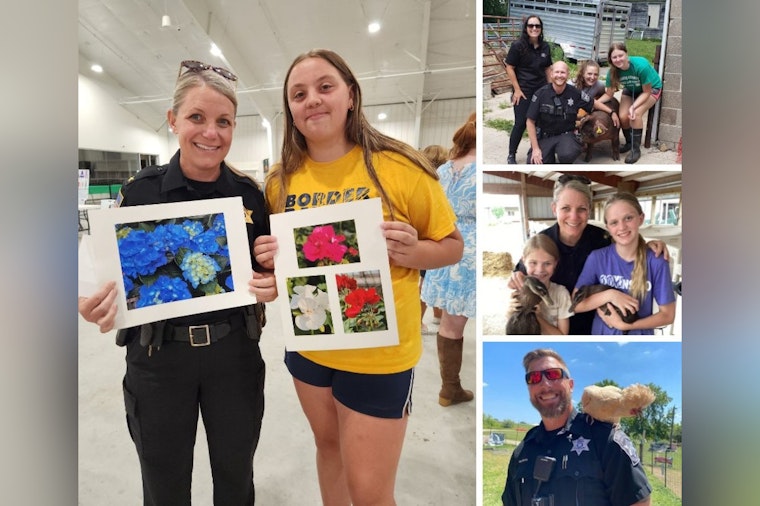 Ozaukee County Sheriff Engages with Youth in Anticipation of County Fair
