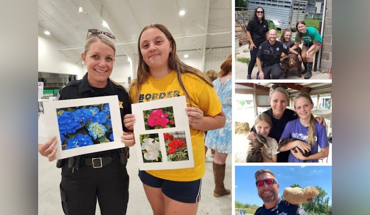 Ozaukee County Sheriff Engages with Youth in Anticipation of County Fair