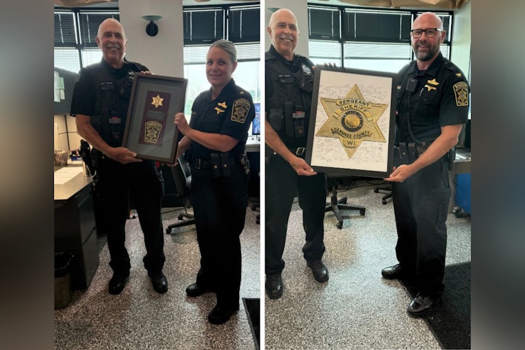 Ozaukee County Sheriff's Office Salutes Special Deputy Sergeant Roger Burke Upon Retirement After 34 Years of Service