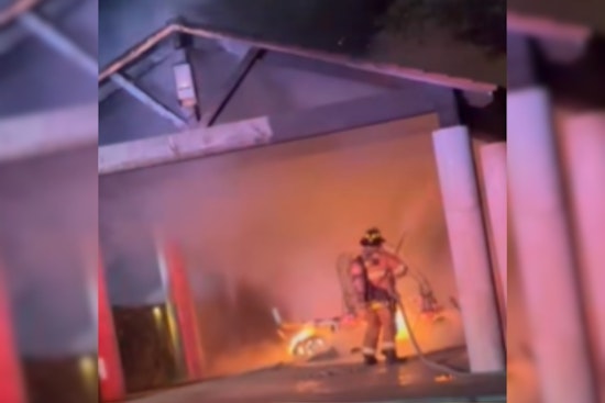 Parker County Firefighters Tackle Blaze Sparked by Fireworks on Independence Day