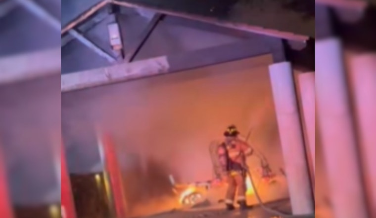Parker County Firefighters Tackle Blaze Sparked by Fireworks on Independence Day