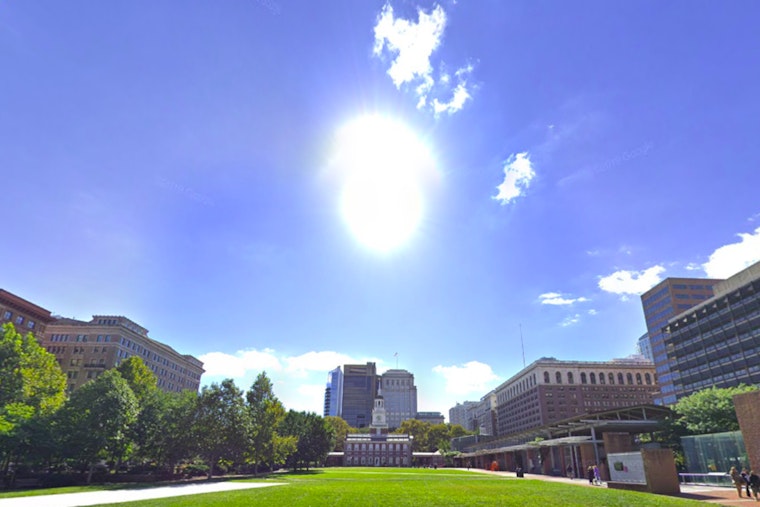 Philadelphia Basks in Summer Sunshine with Highs Approaching 90 Degrees as Stormy Weather Follows