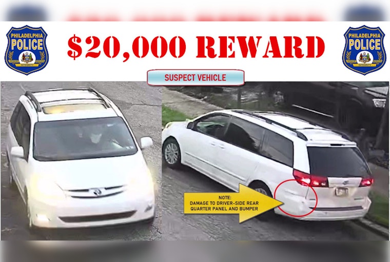 Philadelphia Police Seek Public Help to Find Vehicle, Suspects Linked to Rittenhouse Street Homicide