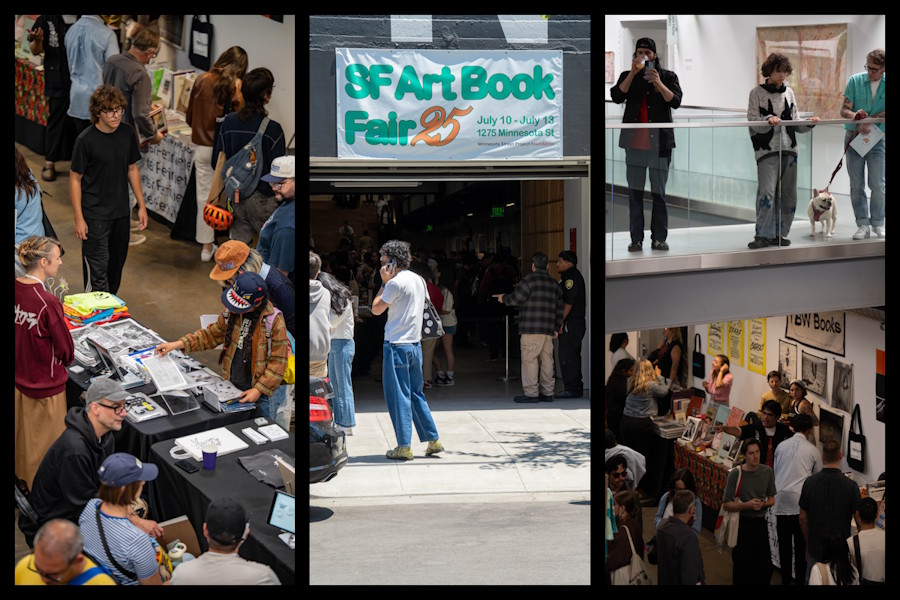 SF Art Book Fair Entrance, Interior