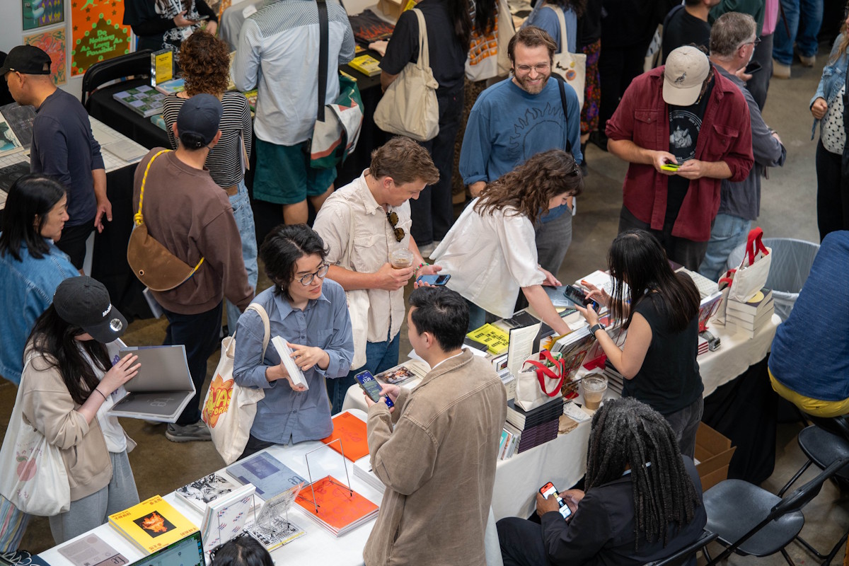 SF Art Book Fair Entrance, Interior