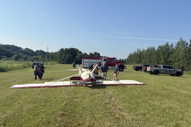 Pilot Uninjured Following Emergency Landing in Newaygo County Field Due to Fuel Shortage