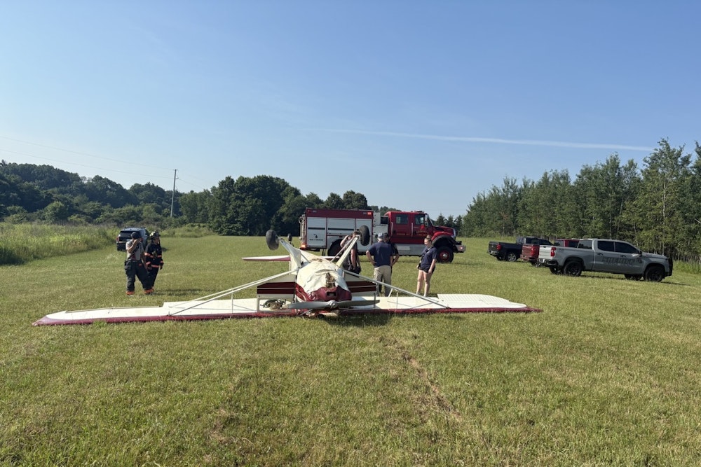 Pilot Uninjured Following Emergency Landing in Newaygo County Field Due to Fuel Shortage