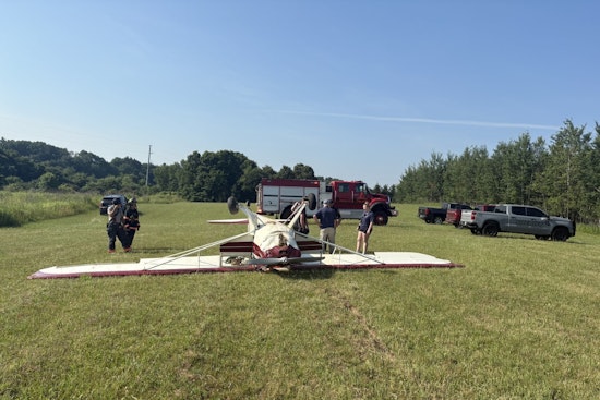 Pilot Uninjured Following Emergency Landing in Newaygo County Field Due to Fuel Shortage