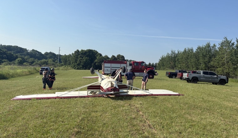 Pilot Uninjured Following Emergency Landing in Newaygo County Field Due to Fuel Shortage