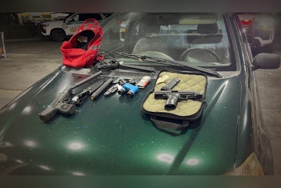 Placer County Traffic Stop Leads to Arrest of Convicted Felon with Arsenal of Weapons, Drugs in Granite Bay