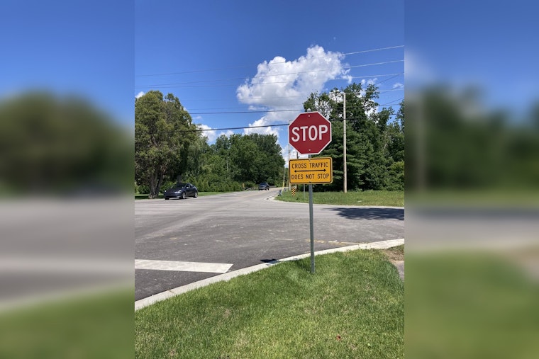 Plainfield Motorists Alert as Stop Sign Removed at Vestal and Township Line Intersection