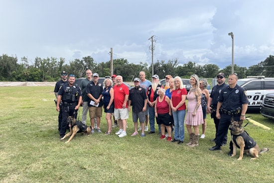 Plant City Police Department Hails AMVETS Post 44 for Supporting K9 Unit with Equipment Donation