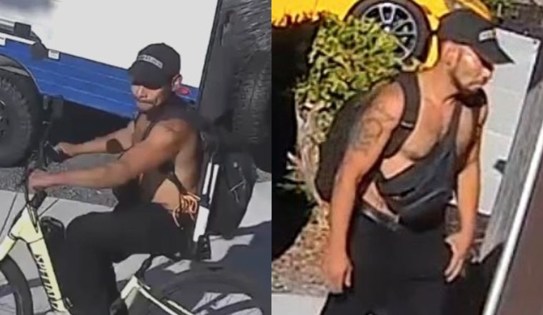 Pleasant Hill Police Seek Public's Help to Find Suspect in Yellow Bike Theft Case