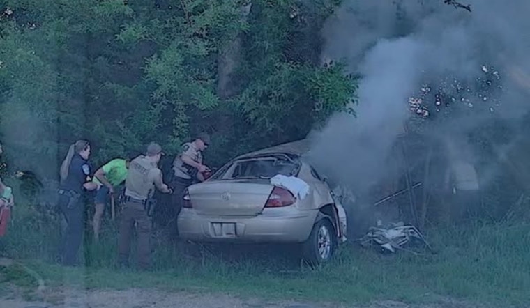 Plymouth Woman Rescued from Fiery Crash in Rural Mankato, Suspected DUI Pending Investigation