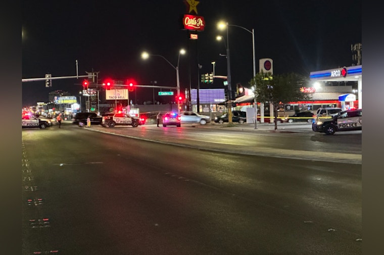 Police Chase Ends with Arrest After Suspect Rams Stolen Vehicle into Police Car in Las Vegas