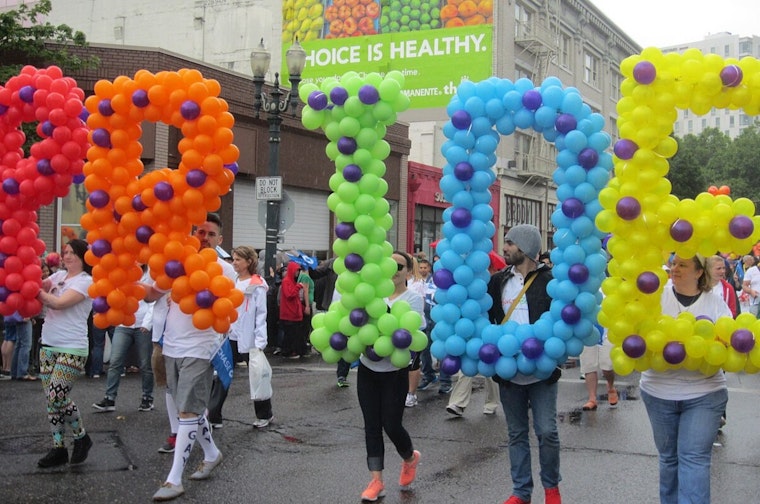 Portland's Waterfront Awash With Rainbow Pride as Thousands Celebrate Inclusivity and Unity