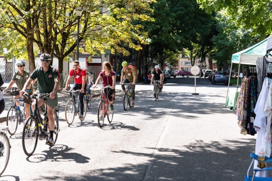 Portland's Sunday Parkways Event Transforms Downtown into a Pedal-Powered Party with Kaiser Permanente