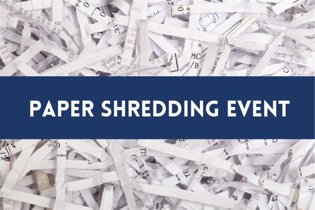 Protect Your Privacy and the Planet: Free Community Shred Day in