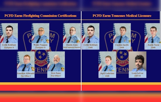 Putnam County Fire Department Celebrates Members Achieving State Fire and Medical Certifications