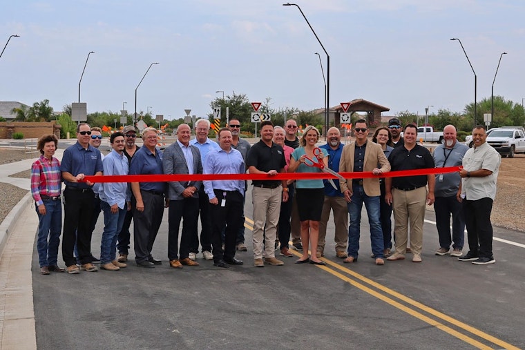 Queen Creek Unveils First Collector Roundabout at Crismon and Cloud to Improve Traffic and Safety