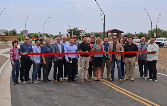 Queen Creek Unveils First Collector Roundabout at Crismon and Cloud to Improve Traffic and Safety