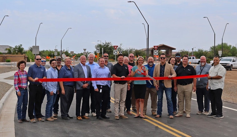 Queen Creek Unveils First Collector Roundabout at Crismon and Cloud to Improve Traffic and Safety
