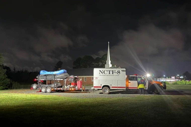 Raleigh Fire Department's Urban Search and Rescue Team Joins Forces with Alamance County Amid Tropical Depression Aftermath