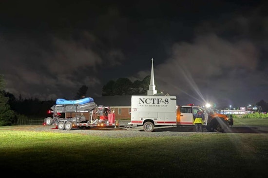 Raleigh Fire Department's Urban Search and Rescue Team Joins Forces with Alamance County Amid Tropical Depression Aftermath