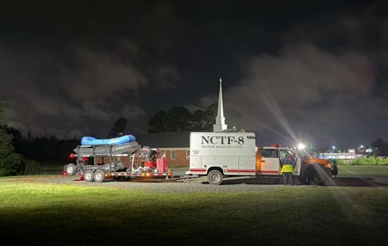 Raleigh Fire Department's Urban Search and Rescue Team Joins Forces with Alamance County Amid Tropical Depression Aftermath