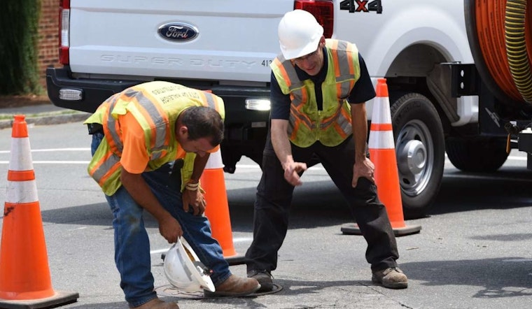 Raleigh's Cameron Street Hit by Sinkhole Following Water Main Break, Traffic Disrupted in Village District