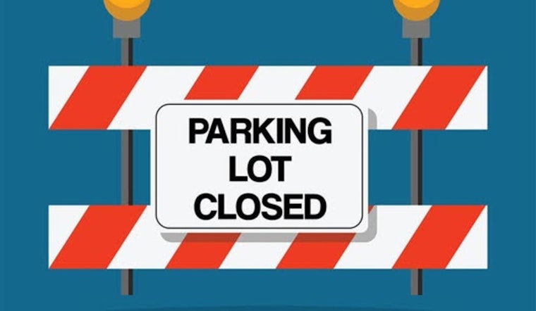 Ramsey's Central Park South Main Parking Lots Closed for Rejuvenation Project on July 15