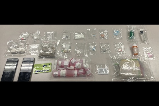 Rancho Cordova Police Seize Extensive Drug Cache and Suspect Booked on Possession Charges
