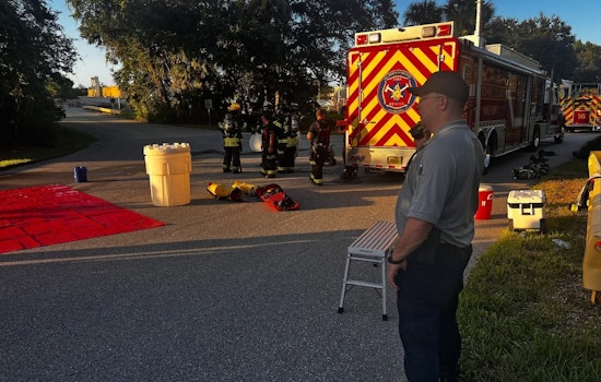 Regional Fire Rescue Teams Band Together to Contain Hazmat Incident at Boston Whaler in Flagler Beach