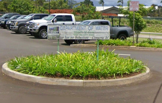Repairs Completed on Hanalei Water System, Full Service Restored in Princeville Area