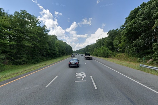 Rollover Dump Truck Accident on I-495 in Chelmsford Causes Major Traffic Delays