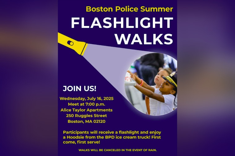 Roxbury Residents and Police to Unite for Flashlight Walk in Community Safety Event