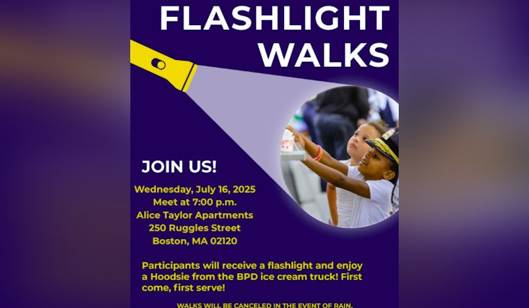 Roxbury Residents and Police to Unite for Flashlight Walk in Community Safety Event
