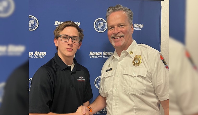 Rural Metro Fire Celebrates Firefighter Jackson Irwin's Graduation from Paramedic School at Roane State Community College