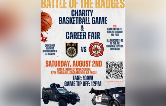 Sacramento Police to Host Career Fair and Charity Basketball Game Supporting Educational Program at JFK High School