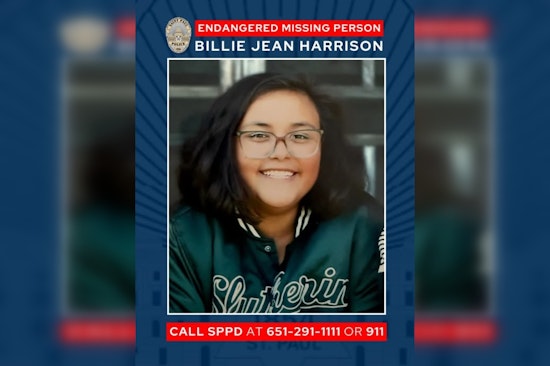 Saint Paul Police Seek Public's Help in Search for Missing 14-Year-Old Billie Jean Harrison